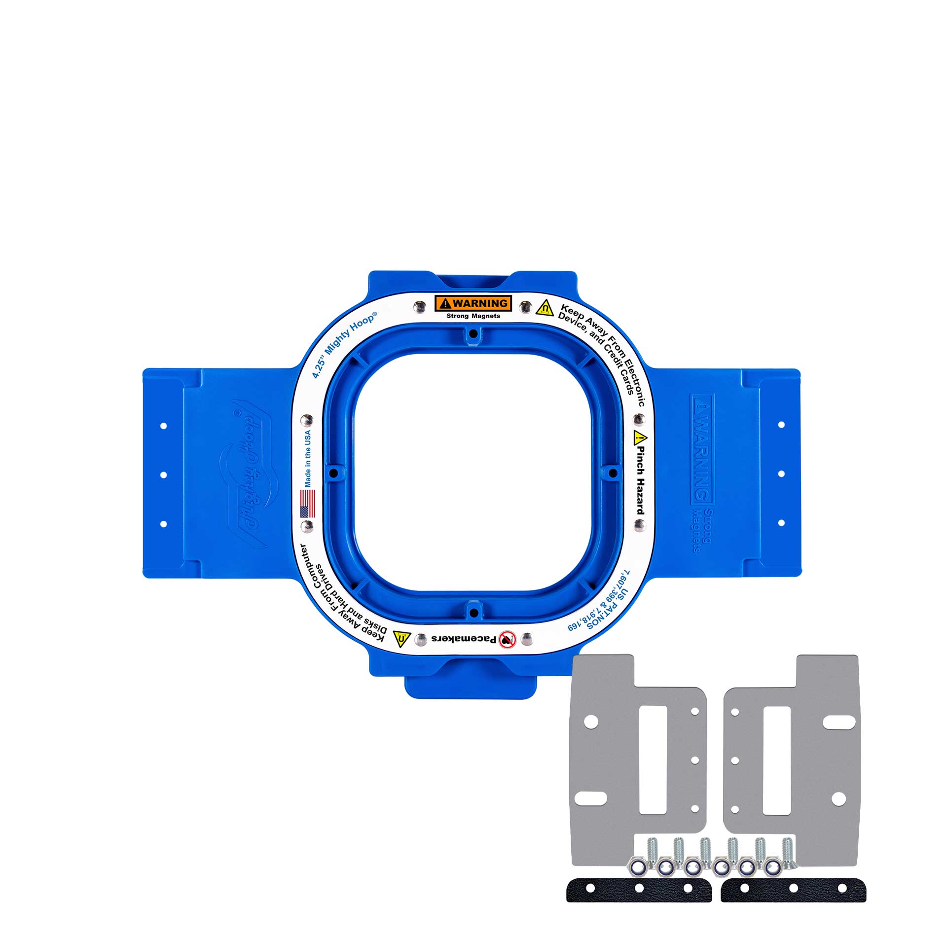 Mighty Hoop Magnet-Stickrahmen 4.25" x 4.25"  Abbildung eines Mighty Hoop Magnet-Stickrahmen 4.25" x 4.25"