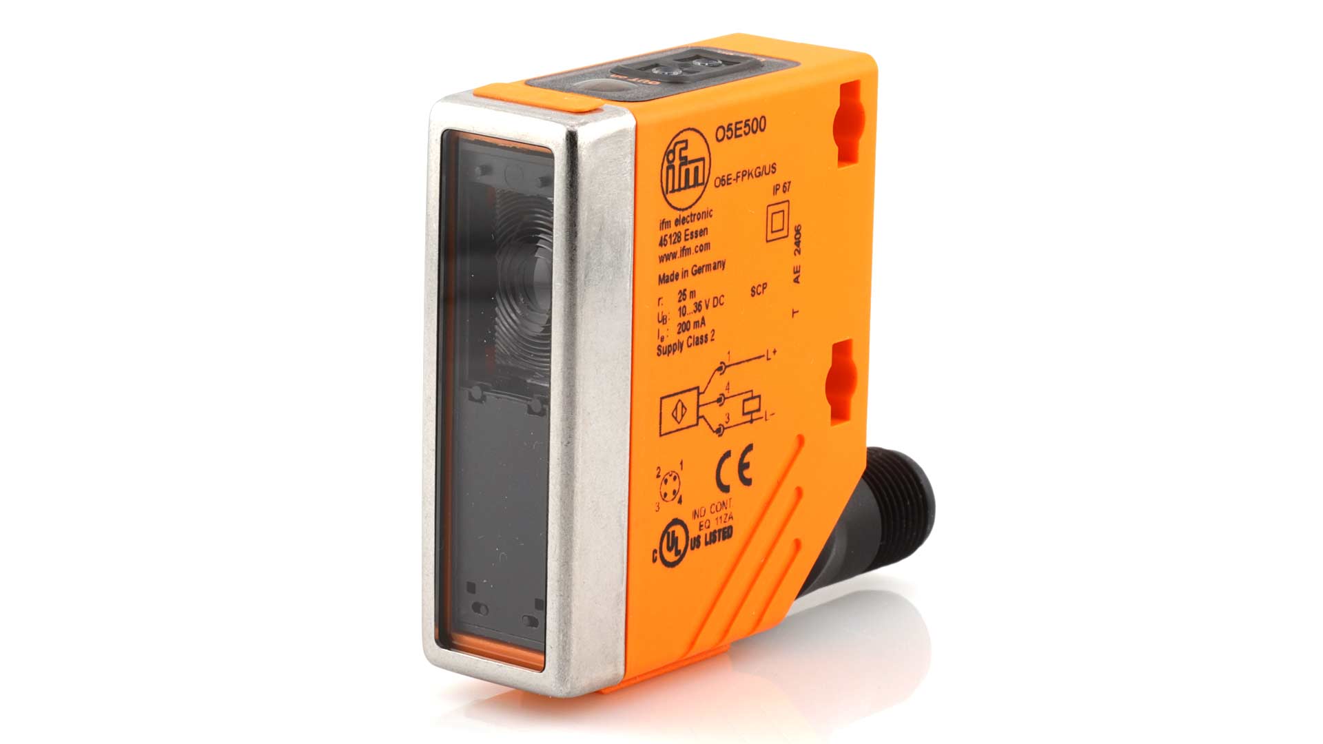 Through-Beam Sensor - Receiver O5E500 Through-Beam Sensor - Receiver O5E500