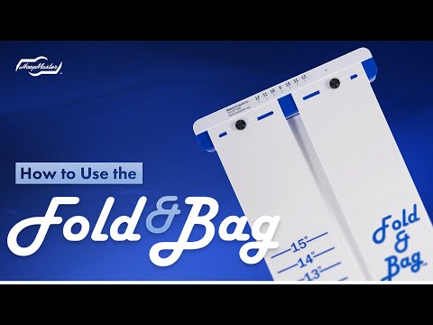 Fold & Bag - Falthilfe