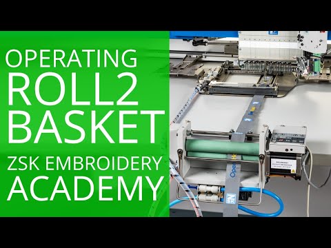 RIBBON EMBROIDERY DEVICE "ROLL2BASKET